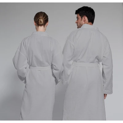 Relaxed Honeycomb Bath Robe - Cassadecor - Image 2