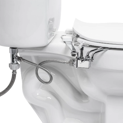Side-Mounted All Metal Attachable Bidet With Adjustable Spray Wand Ambient Temperature - Brondell - Image 11