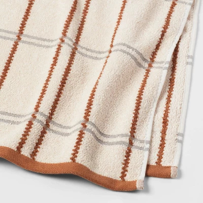 Modern Plaid Towel - Threshold™ - Image 3