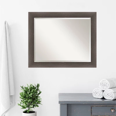 Hardwood Framed Bathroom Vanity Wall Mirror - Amanti Art - Image 7