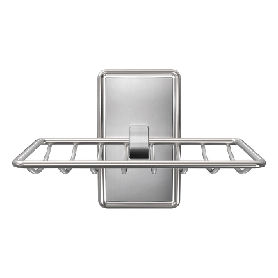 Command Soap Dish Brushed Nickel Paper