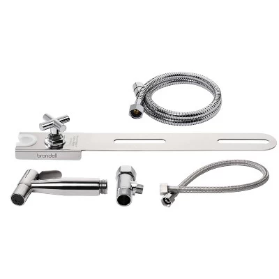 CleanSpa Luxury Hand-Held Bidet Sprayer And Holster With Integrated Shut Off Silver - Brondell - Image 6