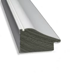 42" X 31" Non-Beveled Vanity White Narrow Bathroom Wall Mirror - Amanti Art