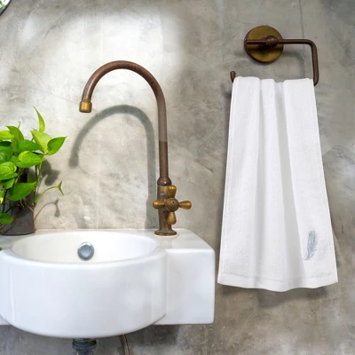 2 Pcs Cotton Luxury Absorbency Bath Towel Sets - PiccoCasa