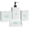 Sweet Home Collection - Beach Shells Bath Accessory Collection