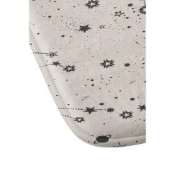 Iveta Abolina Starry Night Memory Foam Bath Mat Beige - Deny Designs