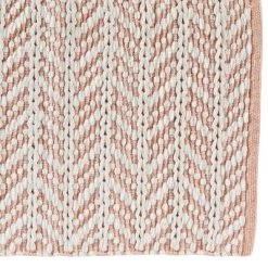 20"x30" Pastel Petals Bath Rug Blush - Saturday Knight Ltd.