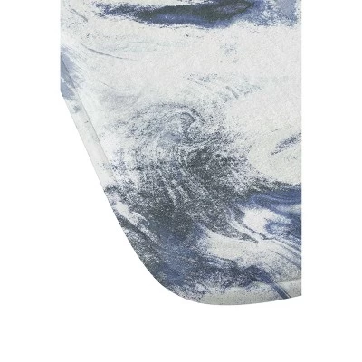 Jacqueline Maldonado Mist Bath Rugs And Mats Gray 24" X 36" - Deny Designs - Image 2