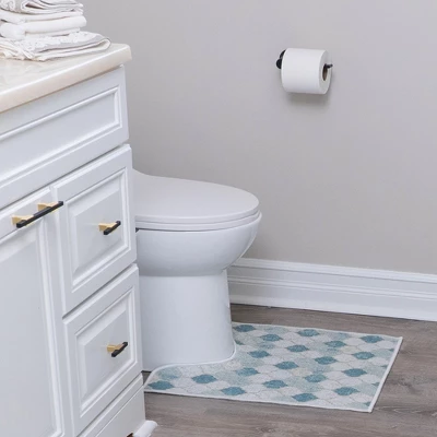 Sussexhome- Machine Washable & Absorbent Cotton Bath Rug - 20" X 24" - Image 14