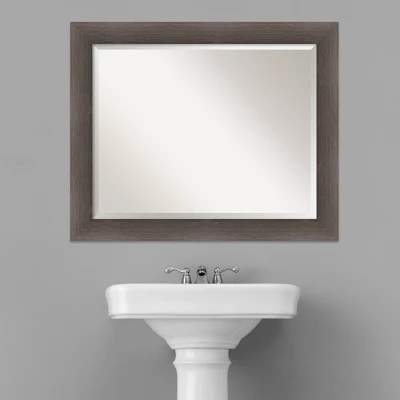 Hardwood Framed Bathroom Vanity Wall Mirror - Amanti Art - Image 5