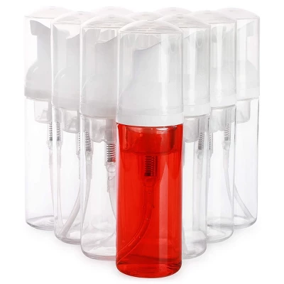 Bright Creations 24 Pack Clear Plastic Foam Soap Dispenser Bottle (50 Ml)