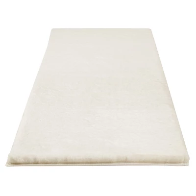 Home-Complete Faux Fur Rug 24x60 Inch - Image 5