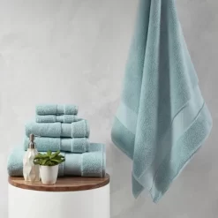 6pc Splendor Cotton Bath Towel Set - Madison Park