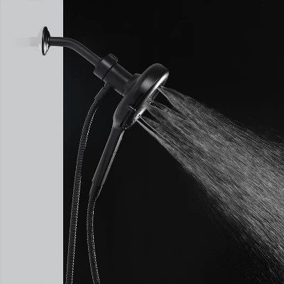 Nebia Corre Four Function Fixed Shower Hand Bathroom Hardware Set Matte Black - Brondell - Image 4