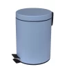 1.3gal Soft Close Pedal Trash Bin Chambray Blue - 88 Main