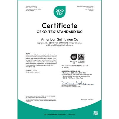 American Soft Linen 100% Cotton Oversized Bath Sheet, 40 In By 80 In Bath Towel Sheet - Image 7