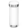 Simplehuman 45L Slim Step Steel Trash Can