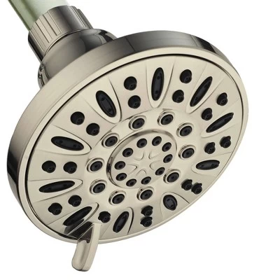 Six Setting High Pressure Luxury Slimline Shower Head With On/Off And Pause Mode - AquaDance - Image 6