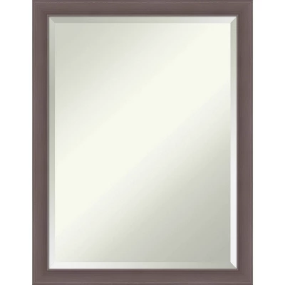 Urban Framed Bathroom Vanity Wall Mirror Pewter - Amanti Art - Image 11