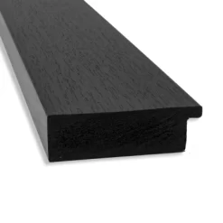 34" X 28" Non-Beveled Bathroom Wall Mirror Espresso Brown - Amanti Art