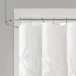 Piedmont Solid Polyester Shower Curtain