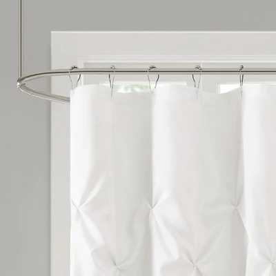 Piedmont Solid Polyester Shower Curtain