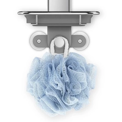 Simplehuman Over Door Shower Caddy Stainless Steel/Anodized Aluminum Silver - Image 3