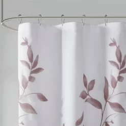 Rosalie Burnout Printed Shower Curtain