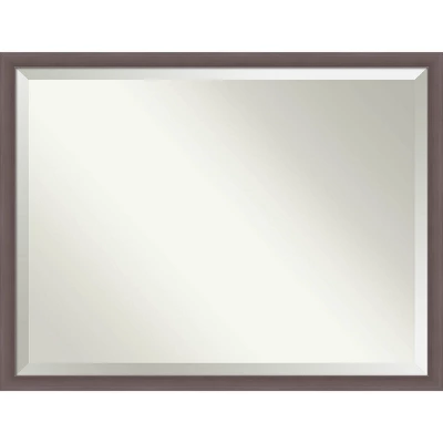 Urban Framed Bathroom Vanity Wall Mirror Pewter - Amanti Art - Image 15