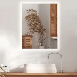HOMLUX Rectangular Bathroom Mirror- 24" X 30"