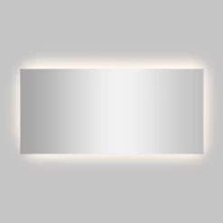 Nora Rectangular Frameless Anti-Fog Aluminum Back-lit Tri-color LED Bathroom Vanity Mirror With Smart Touch Control