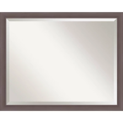 Urban Framed Bathroom Vanity Wall Mirror Pewter - Amanti Art - Image 13