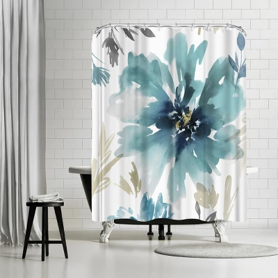 Americanflat 71" X 74" Shower Curtain Style 8 By PI Creative Art - Available In Variety Of Styles - Image 10