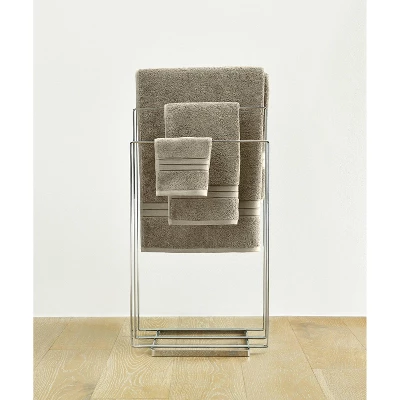 2pc Liam Washcloth Set - Sandstone - Blue Loom - Image 2