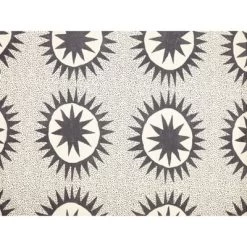 Soleil Shower Curtain Black/Ivory - Jungalow By Justina Blakeney