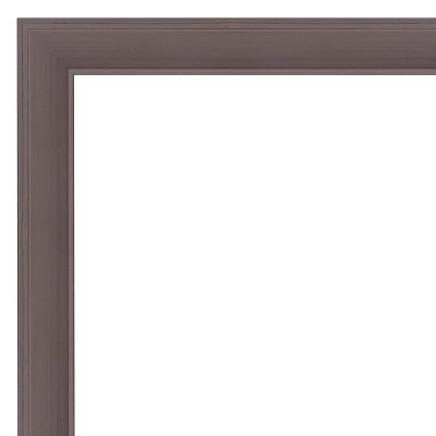 Urban Framed Bathroom Vanity Wall Mirror Pewter - Amanti Art - Image 2