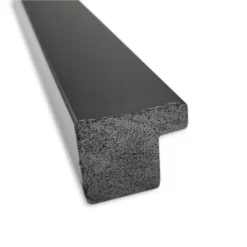 20" X 26" Non-Beveled Bathroom Wall Mirror Jet Black - Amanti Art