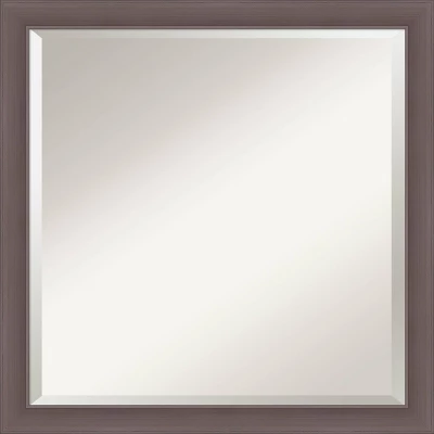 Urban Framed Bathroom Vanity Wall Mirror Pewter - Amanti Art - Image 12