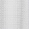 Belgian Waffle Shower Curtain White - Moda At Home
