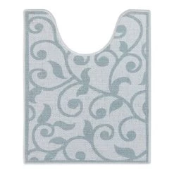 Sussexhome- Machine Washable & Absorbent Cotton Bath Rug - 20" X 24"