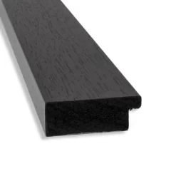 42" X 31" Non-Beveled Furniture Narrow Bathroom Wall Mirror Espresso Brown - Amanti Art