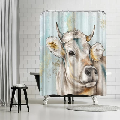 Americanflat 71" X 74" Shower Curtain Style 1 By PI Creative Art - Available In Variety Of Styles - Image 9