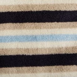 Cotton Modern Stripe 2-Piece Bath Sheet Set By Blue Nile Mills