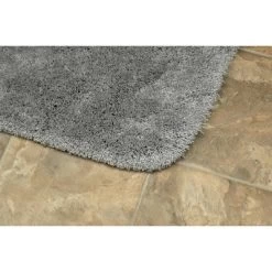 3pc Finest Luxury Ultra Plush Washable Nylon Bathroom Rug Set - Garland