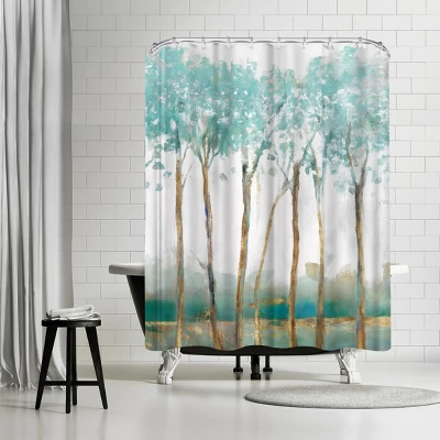 Americanflat 71" X 74" Shower Curtain Style 1 By PI Creative Art - Available In Variety Of Styles - Image 4
