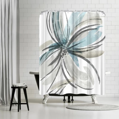 Americanflat 71" X 74" Shower Curtain Style 12 By PI Creative Art - Available In Variety Of Styles - Image 6