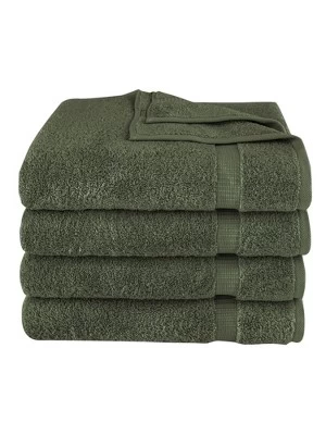 Classic Turkish Towels Villa Collection Bath Towel 4 Piece Set - Image 3