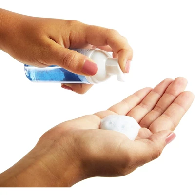 Okuna Outpost 12 Pack 1.6 Oz Mini Foaming Soap Pump Dispenser, Empty Travel Soap Bottle - Image 3