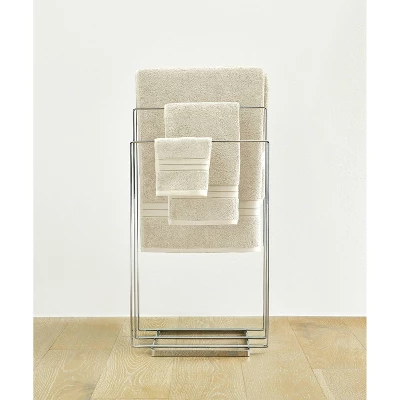 2pc Liam Hand Towel Ivory - Blue Loom - Image 2