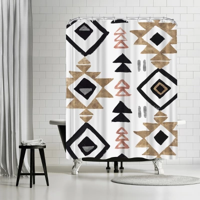 Americanflat 71" X 74" Shower Curtain Style 1 By PI Creative Art - Available In Variety Of Styles - Image 7